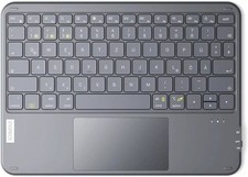 Tablet Keyboard with Touchpad Ultralight Wireless QWERTZ with Trackpad