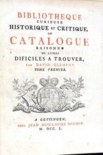 Livre ancien CLEMENT 7 tomes