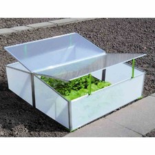 Serre De Jardin Double 985x1160x385Mm Accessoires De Jardin Plantes Neuf