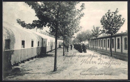 Carte postale senne baraques - carte,