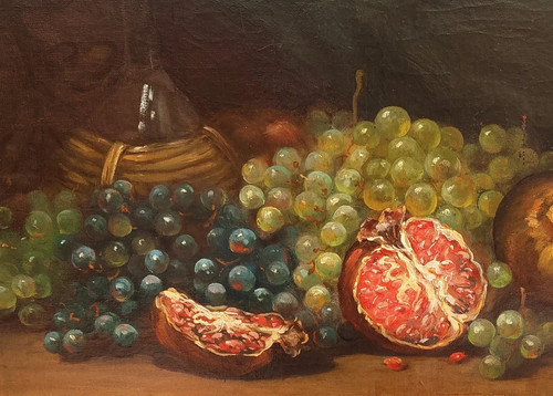 Tableau ancien peinture huile - peinture,