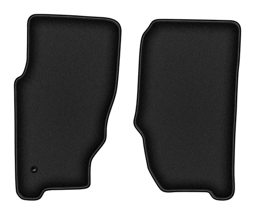 Tapis avant velours noirs