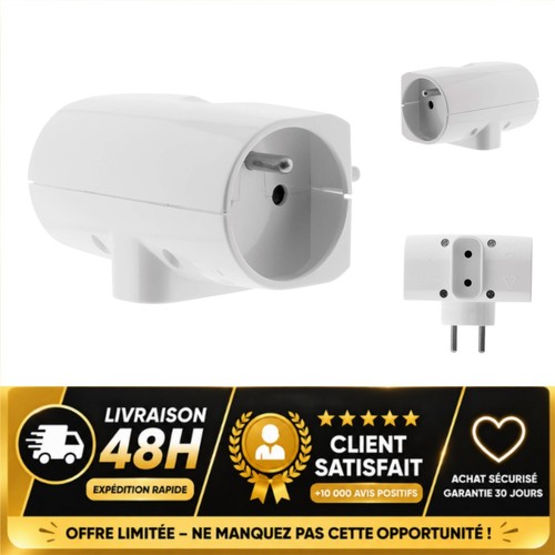Multiprise zenitech prises - multiprise, 4