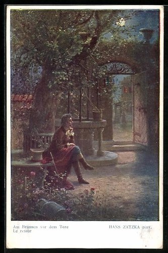 Carte postale artiste hans - postale,