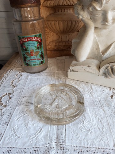 Ancien cendrier publicitaire - ancien,