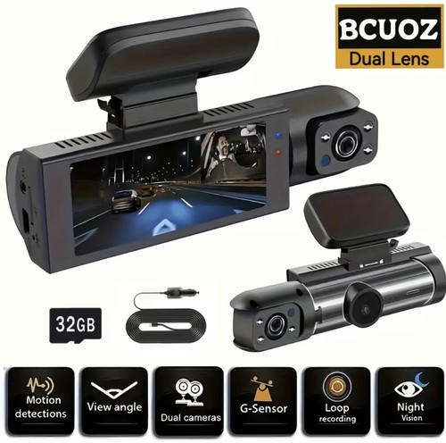 Dashcam double camera voiture - double,