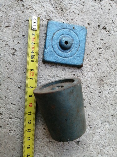 Outil ancien fil a plomb - a,