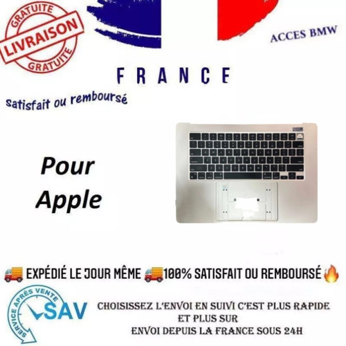 Top case azerty lumière pour - case,