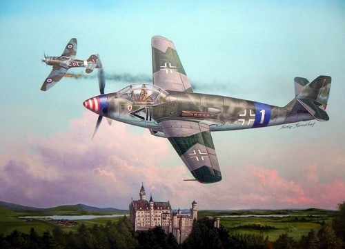 Trumpeter messerschmitt me509 - trumpeter,