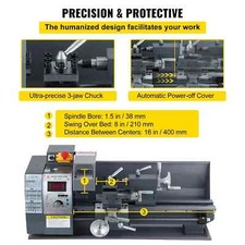 Neuf 8 "x 16" Tour à Métaux