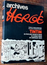 Archives Hergé Tome 1 