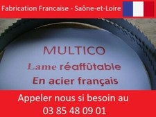 LAME DE SCIE RUBAN REAFFUTABLE, FRANCAIS, CHOISISSEZ VOTRE LONGUEUR ET LARGEUR