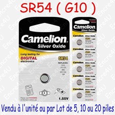 Pile Bouton SR Oxyde d'argent