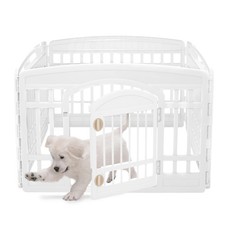 Parc pour chien pliable 92 x 92 x 60 cm, idéal extérieur