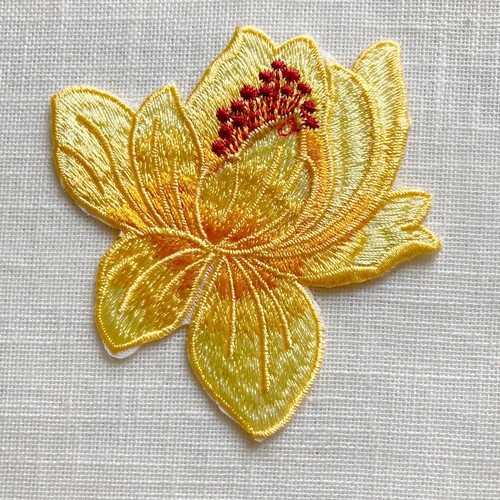 écusson patch fleur - patch,,