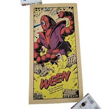 Ween Port Chester Poster 2022 Johnny Dombrowski Screen Print N1  New York