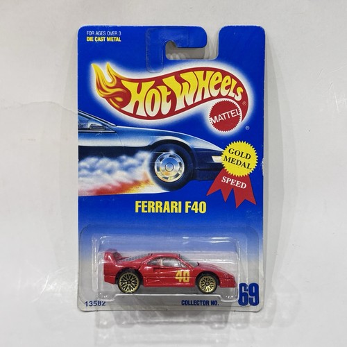 Vintage hot wheels ferrari f40 - wheels,