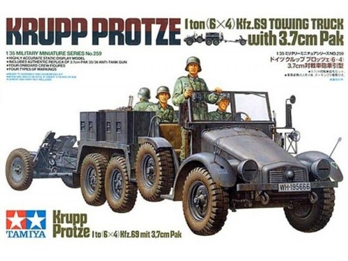 Tamiya krupp protze pak - krupp,