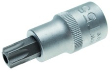 Douille Torx mâle T55 Percé