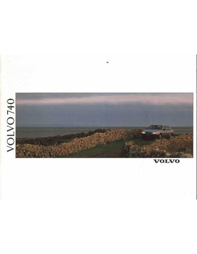 Brochure volvo 740 - ▄▀▄,