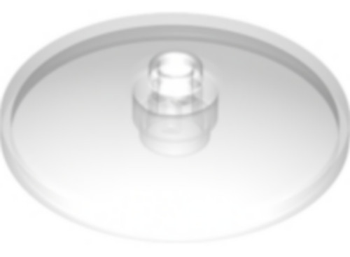 Lego 35394 trans clear - trans, dish
