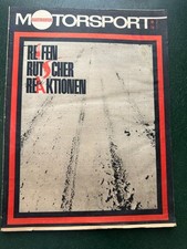 ancien journal Motorsport