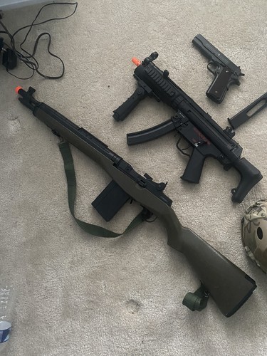 Airsoft gun lot mp5 - h&k, mp5,