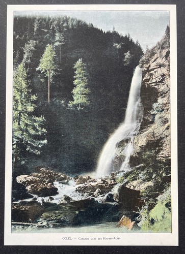 France hautes alpes cascade - france, hautes-alpes