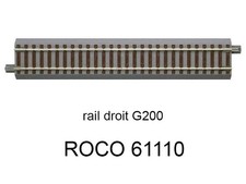ROCO Rail droit G200 200 mm