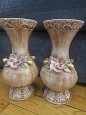 Lot 2 Vases Bassano, Signés