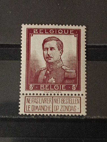 Timbre belge 122 - yt,