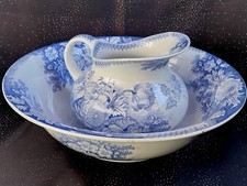 CUVETTE ET BROC DE TOILETTE