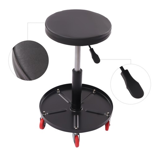 Rolling garage stool - garage,