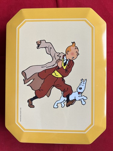 Tintin boîte biscuits - tintin,