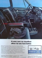 PUBLICITE AUTOMOBILE FORD