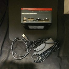 ALL in One HDD Docking/Dock Station HD Dual Bay USB 3.0 to SATA IDE 2.5" 3.5" US