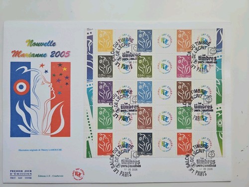 Fdc nouvelle marianne 2005 - marianne,