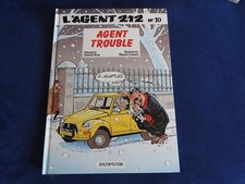 BD L'agent 212 n°10 AGENT  TROUBLE  1988