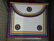 SUPERBE TABLIER DE FRANC MAÇON FRANC MAÇONNERIE TRÈS BEL ÉTAT / HAUT GRADE