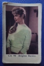 Brigitte Bardot Beginner USA Small Sticker (4.5 x 7cm)