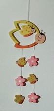mobile en bois, coccinelles,chambre bébé, enfant, décoration              **G1