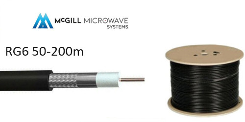 Câble coaxial rg6 faible - coaxial,