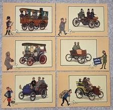 HERGE TINTIN 6 Chromos Voir et