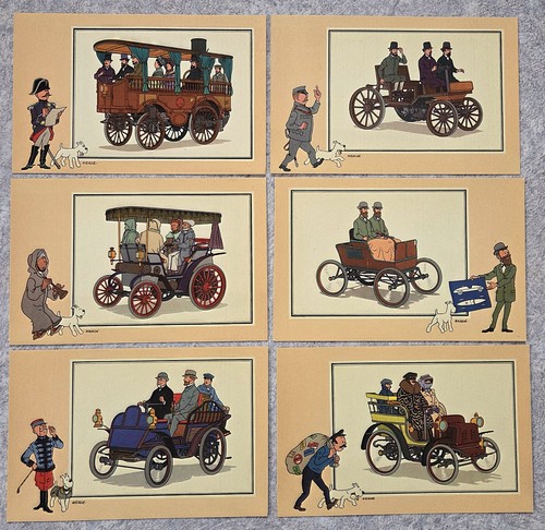Herge tintin chromos - tintin, 6
