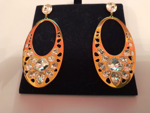 Boucles oreille swarovski - boucles, d'oreille