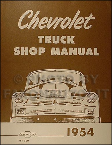 1954 chevy camion atelier - 1954,