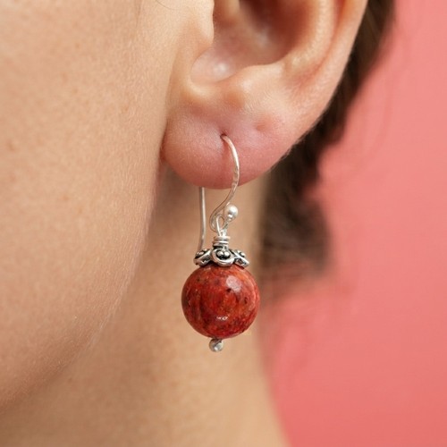 Boucles oreilles perle - boucles,