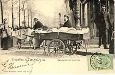 CPA BELGIQUE MARCHANDE DE