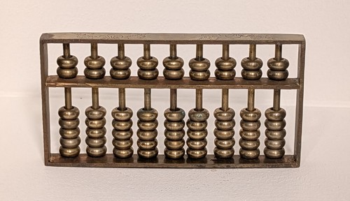 Boulier ancien entièrement - , en