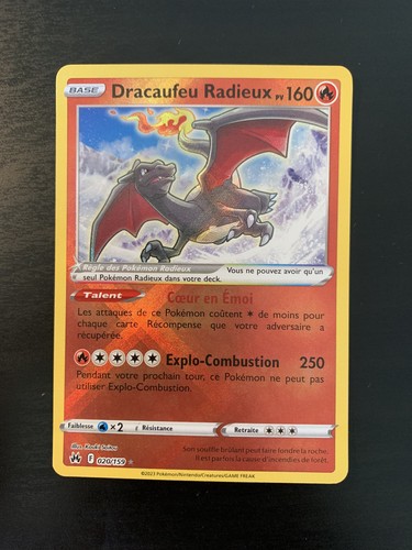 Carte pokémon dracaufeu - :,
